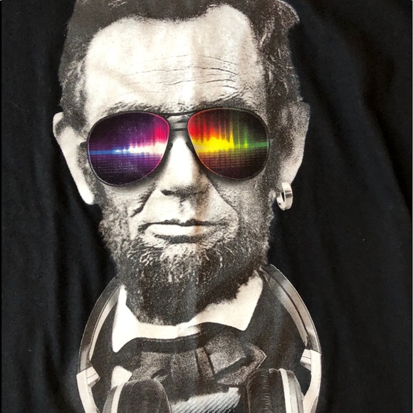 Abe Lincoln Graphic Tee - Picture 1 of 3